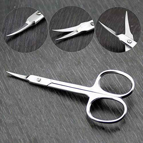 Forbicine per unghie e cuticole, super affilate, in acciaio INOX Per tutti i tipi di unghie.