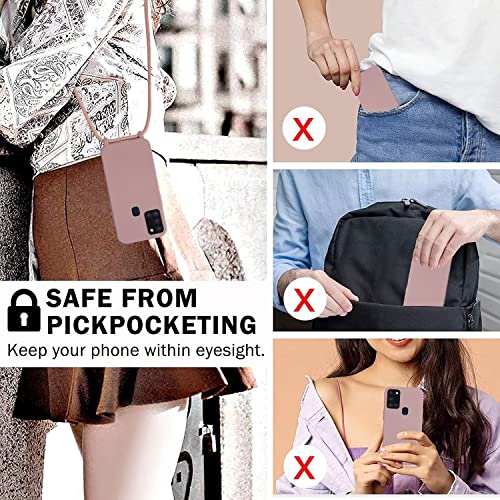 SLWYF Custodia per Samsung Galaxy A21S Cover con