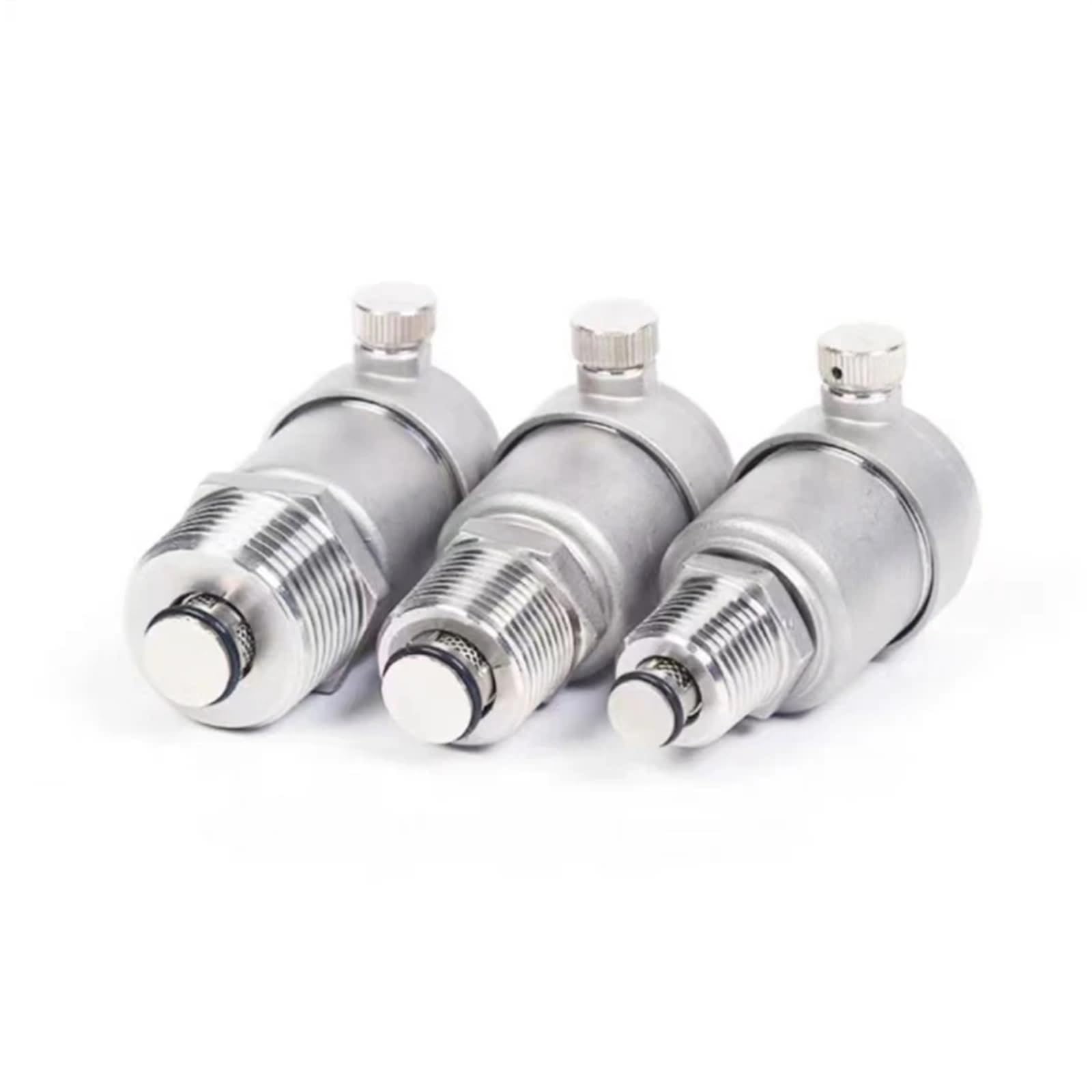 1/2" 3/4" 1" BSPT Außengewinde 304 Edelstahl Automatisches Luftdruck-Entlüftungsventil Sicherheitsablassventil Druckentlastungsventil(1/2")