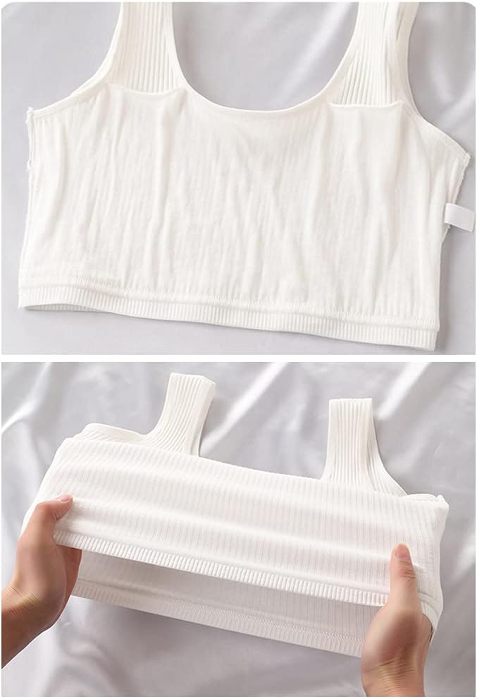 Training Bras for Girls Seamless Cami Bralettes Sports Striped Vest - Image 5