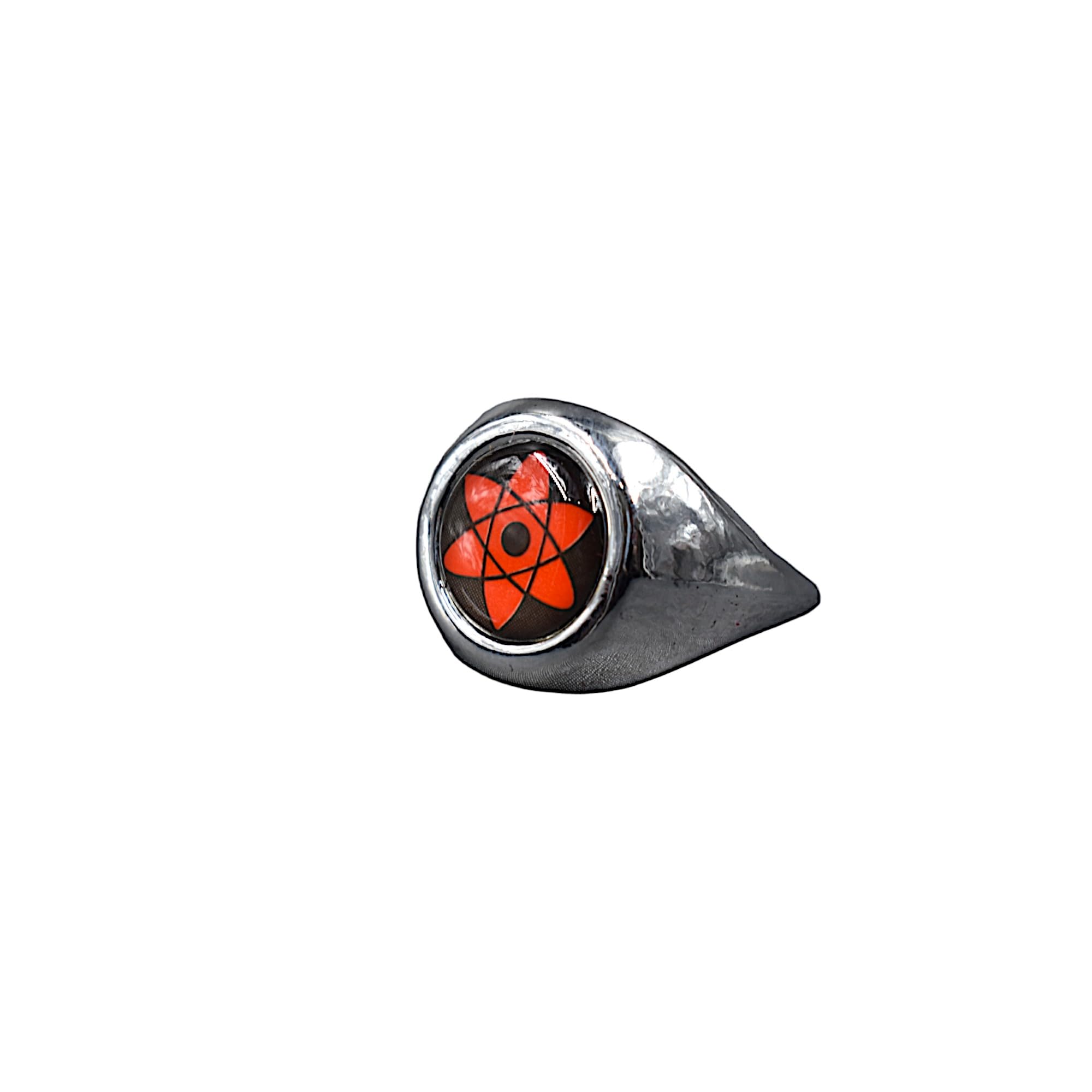 Masi | Anime Itachi Uchiha Sharingan Rings - Pack of 1 | Adjustable Size Cosplay Ring (Ring 7) (B0CW6B75JT) Amazon Price History, Amazon Price Tracker
