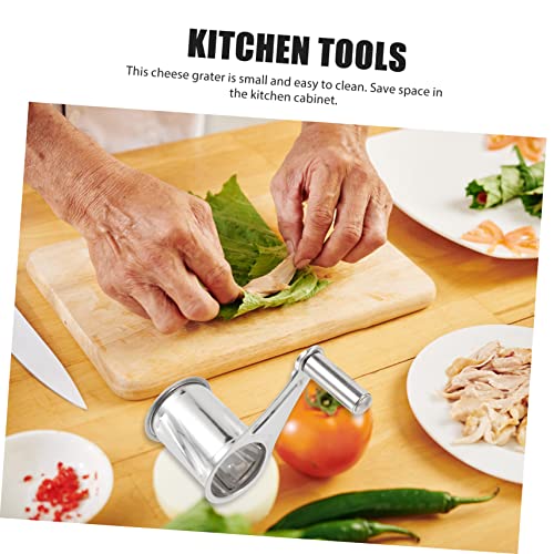 IMIKEYA rallador manual redondo para queso, 2 piezas miniatura 6