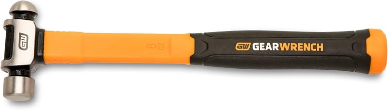 GEARWRENCH 8 oz. Ball Pein Hammer with Fiberglass Handle | GWHFGBP8