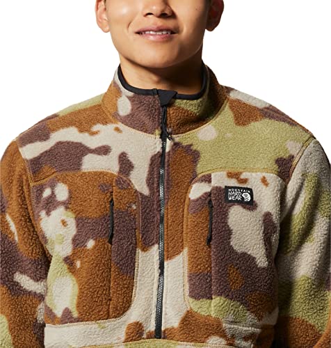 Image of Mountain Hardwear Men's HiCamp Fleece Pullover for Hiking, Travel, Backpacking, and Everyday Wear