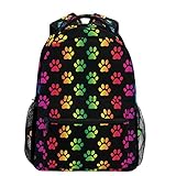 Langlebiges Material: Der Oarencol Unisex Classic Rucksack ist aus wasserdichtem, leichtem, strapazierfähigem Polyester, kein Verblassen, kein Geruch, umweltfreundlich und gesund. Verstellbare, bequeme, atmungsaktive Netz-Schultergurte und abriebfeste Doppel-Reißverschlüsse, die sicherstellen, dass der Rucksack lange hält.
