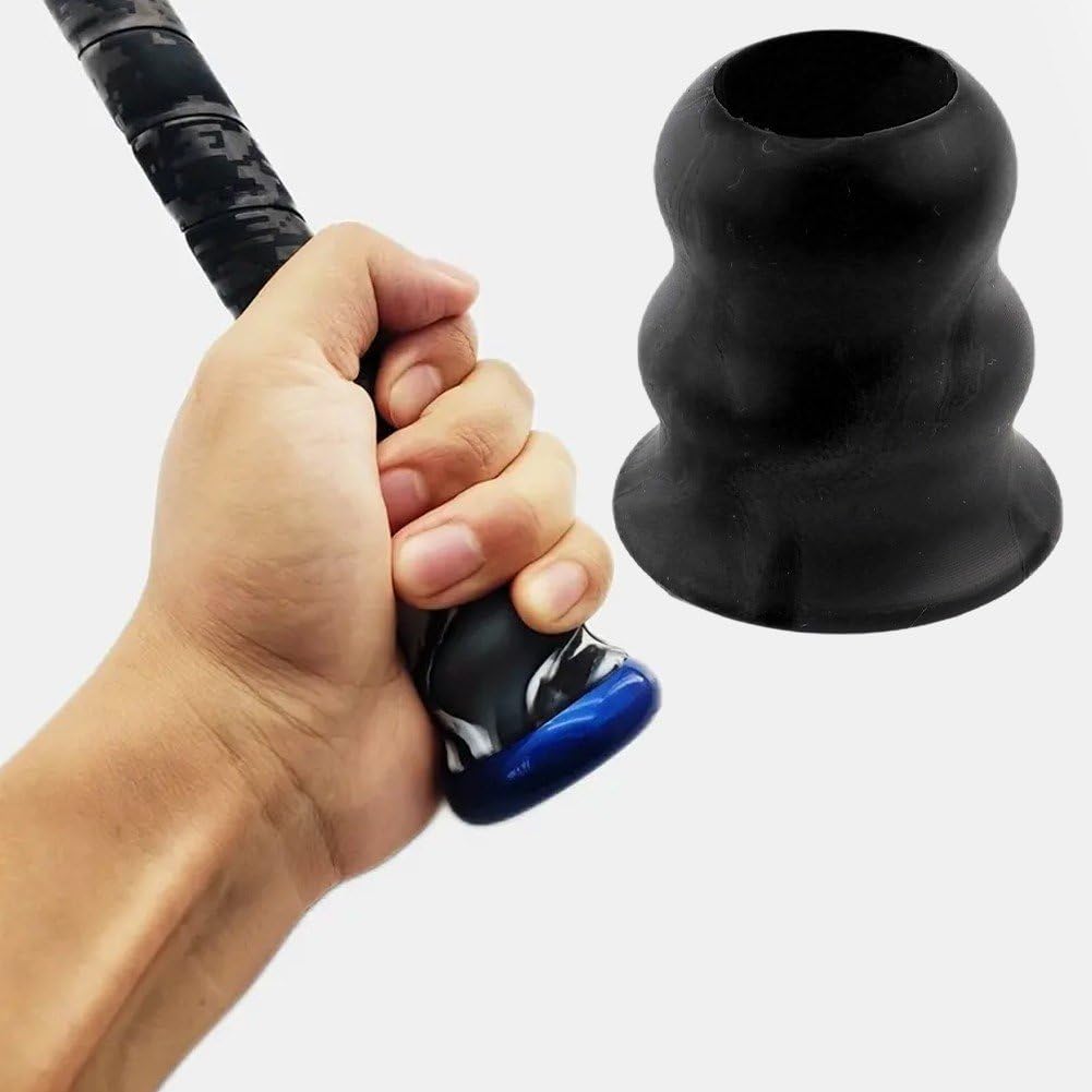 Empuñadura De Bate De Béisbol, Funda De Silicona De Repuesto para Bate, Agarre Antideslizante para Bate, Protector De De Bate De Béisbol, Funda para Agarre De Bateo