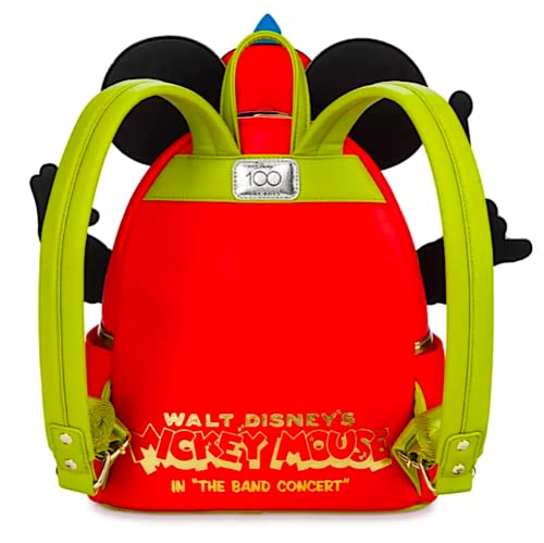 Loungefly Disney Parks Mini Backpack - Disney100 Mickey Mouse Bandleader2