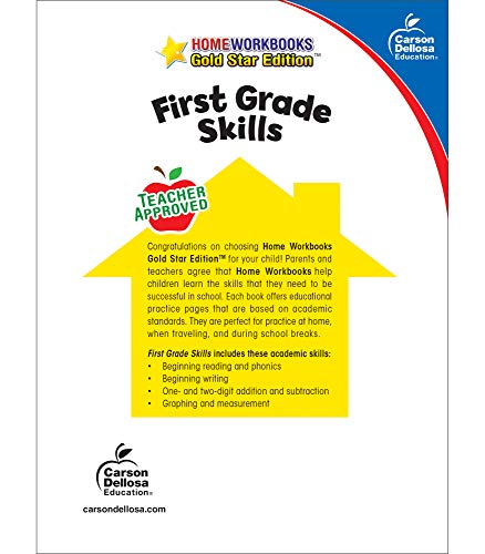 First Grade Skills: Gold Star Edition (Home Workbooks: Gold Star Edition)