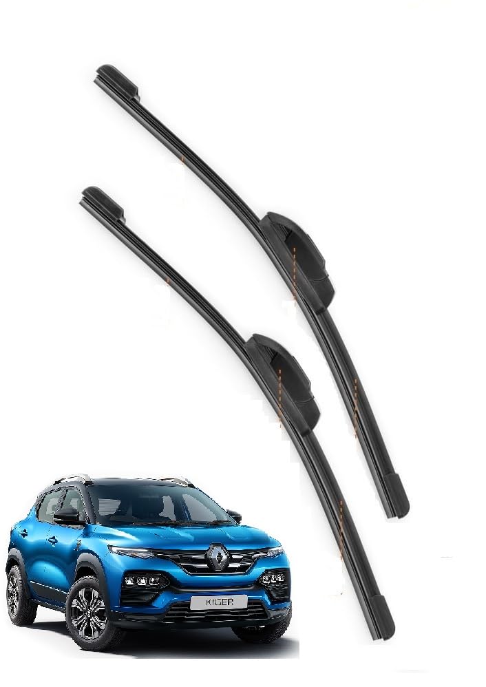 Windshield Frameless Car Wiper Blades For Renault Kiger Size D-20",P-16" (2 Pieces set)