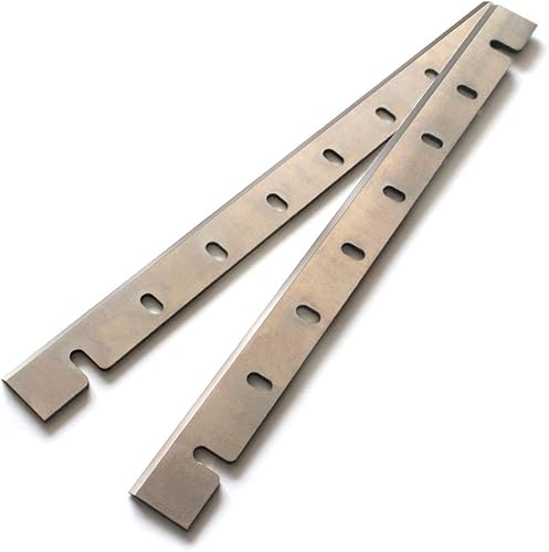 OSCARBIDE Cuchillas cepilladoras HSS de 12-1/2", juego de 2 piezas, para DeWalt DW733, cuchillos de repuesto DW7332
