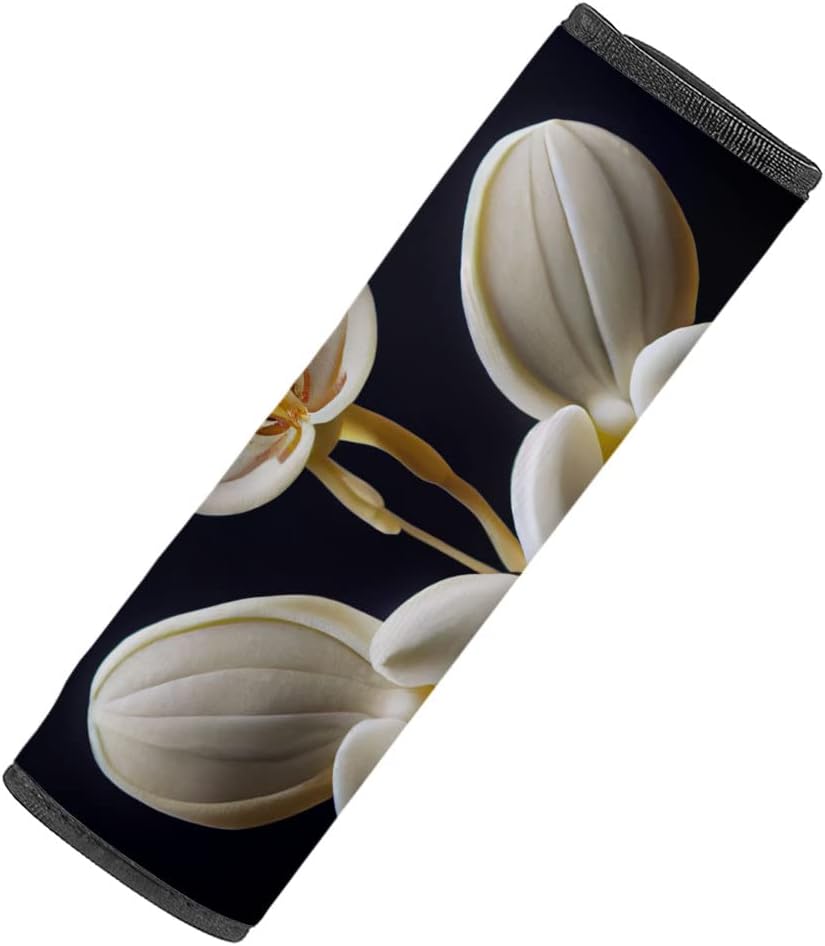 Flower Print Car Seat Belt Pads - Beautiful Seat Belt Covers - Cute Seat Belt Covers