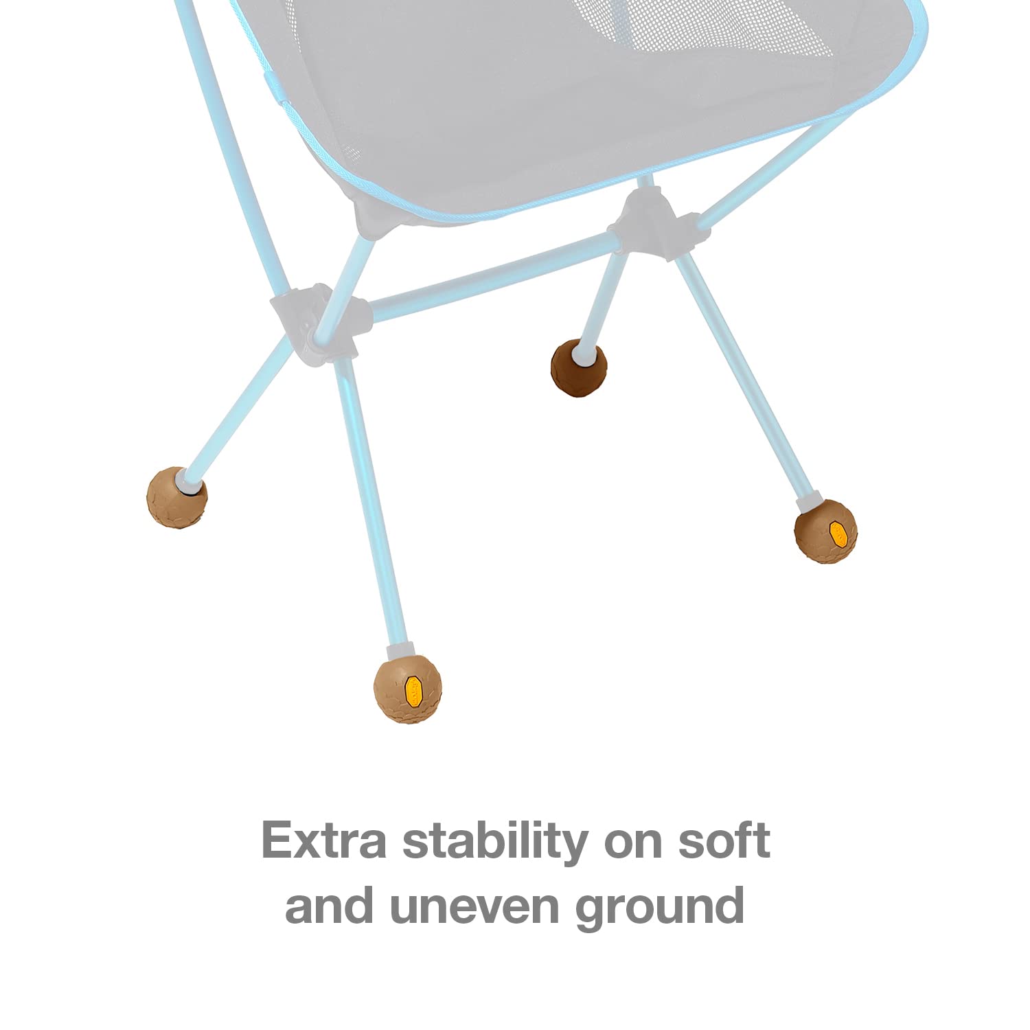 Amazon.com: Helinox Chair Stabilizing Vibram Rubber Ball Feet (Set