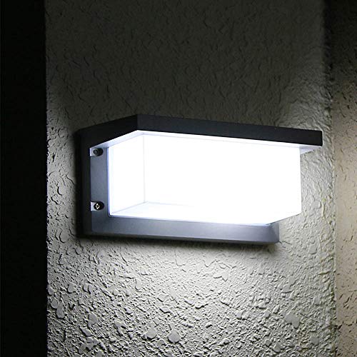 Mengjay Waterproof Wall Light Wall Spotlight Wall Lamp Outdoor Stairs LED Wall Light Hallway Design Wall Light 12 W LED Downlight Stairs Balcony Garden Porch Cool White