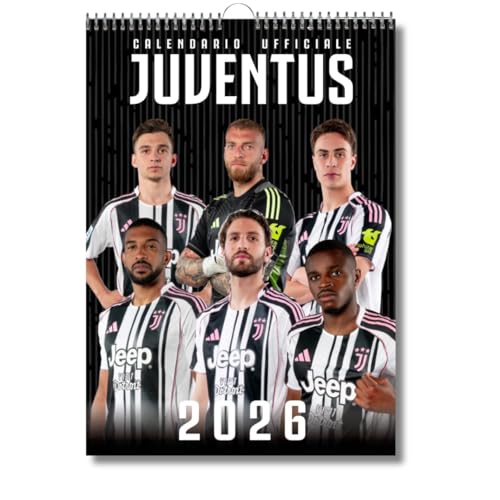 EURO PUBLISHING Calendario Verticale Juventus 2026 - prodotto Ufficiale