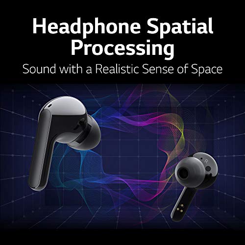 Lg Tone Free Fn6 - Uvnano Kills 99.9% Of Bacteria On Speaker Mesh True Wireless Bluetooth Earbuds With Meridian Sound, Dual Microphone, Iphone And Android Compatible, Wireless, Fast Charging, Black #TOP3