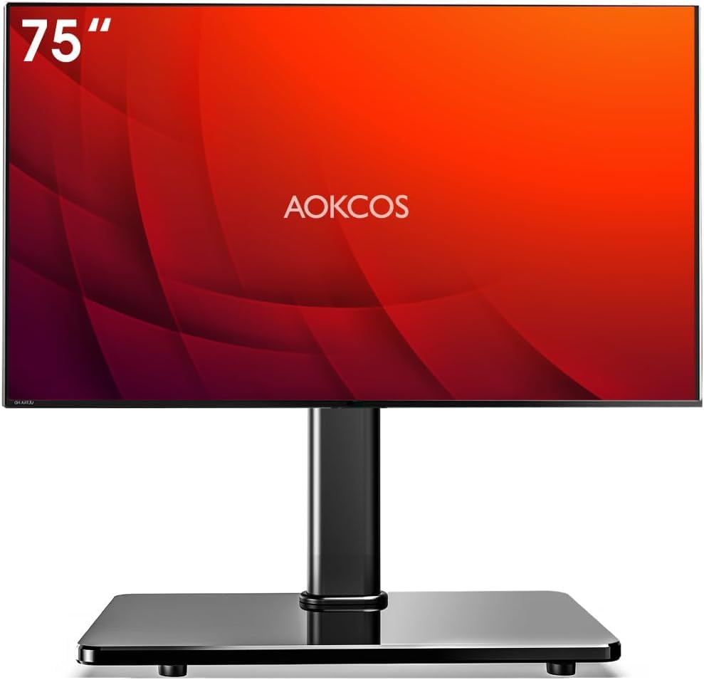 Amazon.com: Swivel Universal TV Stand for 32-75 inch TVs with Tilt