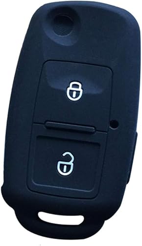 XQRYUB Cubierta de la llave del coche, para VW Key Cover Silicone,para VW Amarok,para VW Golf Funda Llave,para Skoda Octavia