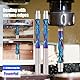 Spiral Flush Trim Router Bit, 8mm Schaft 35mm Schnittlänge Vollhartmetall Kompression Flush Trim Router Bits Spiral mit Nano beschichtet,2 Flutes Up und Down Cutter Bits für Holzbearbeitung Trimmen