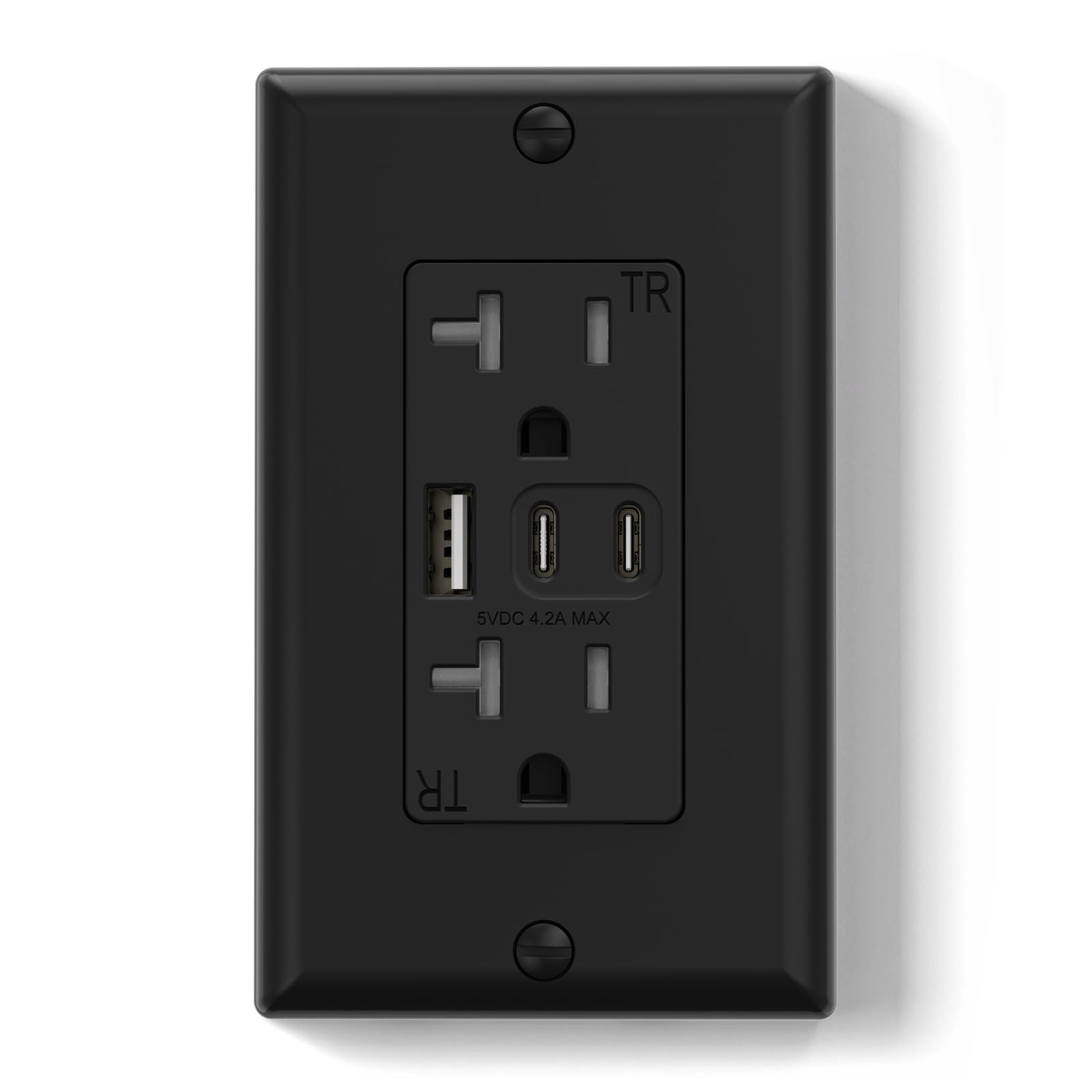 ELEGRP 2-Pack USB Outlet with 3 USB Ports -14 ELEGRP 2-Pack USB Outlet with 3 USB Ports -14
