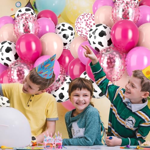 50% Off Cow Print Balloons - 60-Piece Pack for Party Decorations