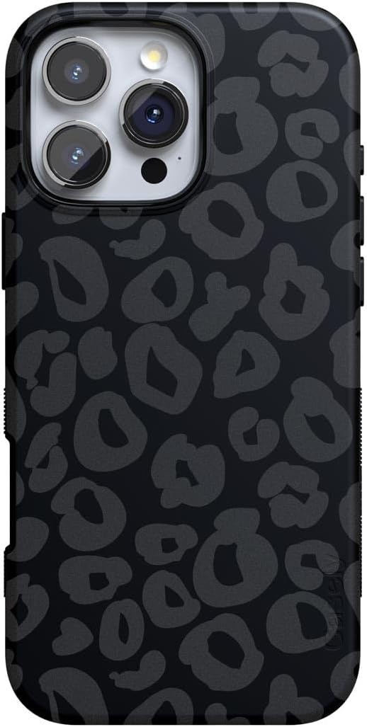 Casely iPhone 16 Pro Case | Into The Wild | Black Leopard | Bold Protective Design | Compatible with MagSafe
