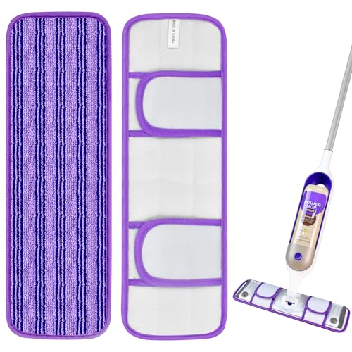 �A�b�v�O���[�h���ꂽ�ė��p�\�ȃ��b�v�p�b�h Swiffer PowerMop�Ή� ���b�v�l�ߑւ��p�b�h Swiffer Power Mop �X�v���[���b�v�p�b�h�����p2�p�b�N �}���`�T�[�t�F�X�t���A�N���[�j���O�p �i���X�V�J�`�I���f��