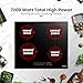 GASLAND 4 Burners Induction Cooktop 24 Inch,7200W Built-in Induction Stovetop with Booster and Timer, 240V Electric Hob, 9 Power Levels, Slide Touch Control, Child Safety Lock, Hard Wire