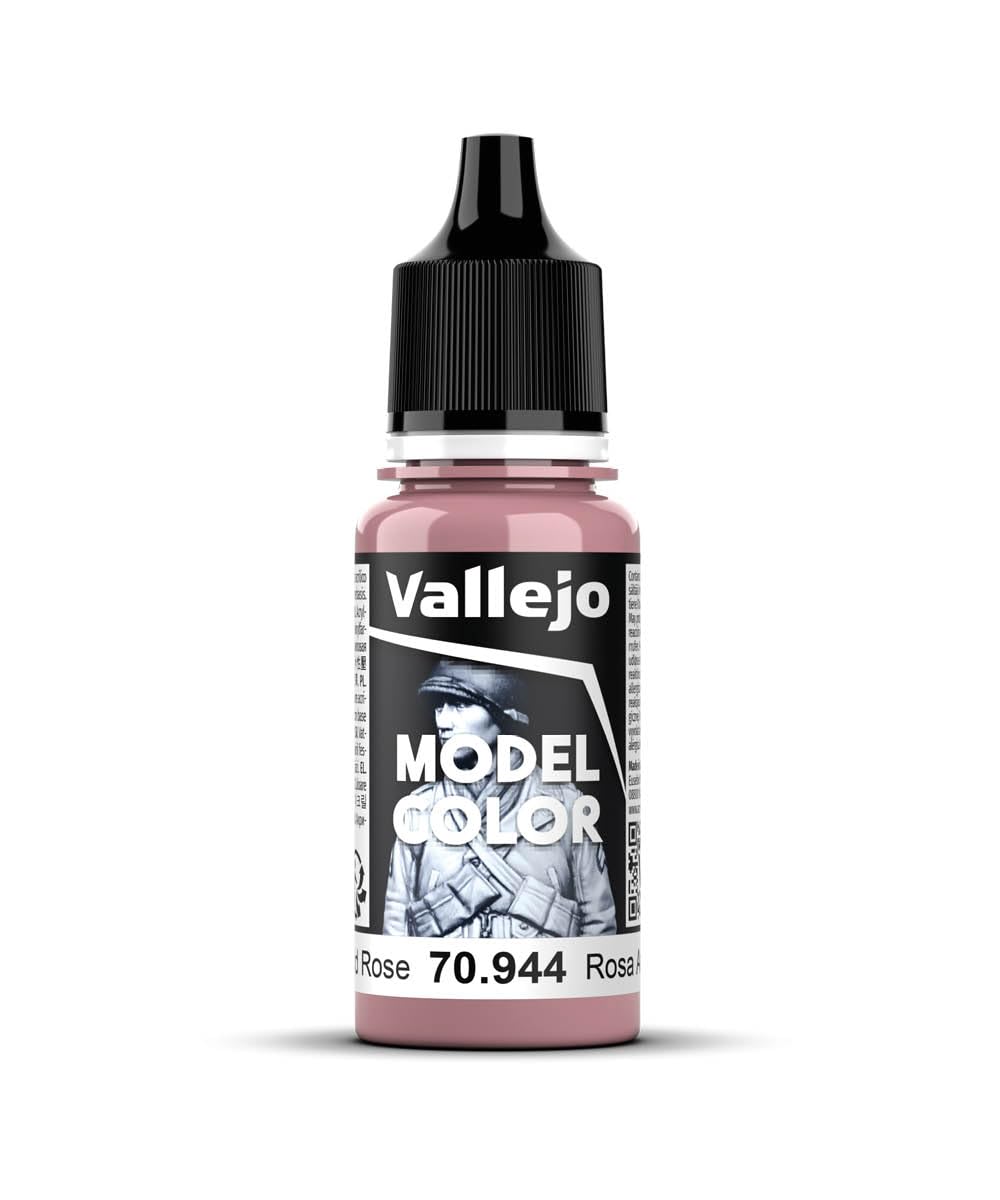 Vallejo Model Color Acrylic Paint, Antique Pink, 18 ml, Self-Leveling Formula, BSL System for Modeling and Miniatures
