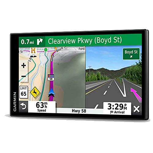 Garmin Drivesmart 65 & Traffic 6.95" Display Gps Navigator With 7" Eva Case Bundle #TOP2