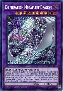 Chimeratech Megafleet Dragon - BLAR-EN085 - Secret Rare - 1st Edition