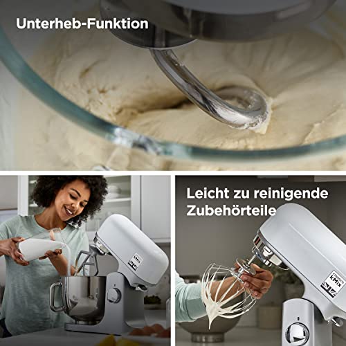 Kenwood KMix - Küchenmaschine 1000W 5L Edelstahl 6 Stufen Weiß – Ansicht 5