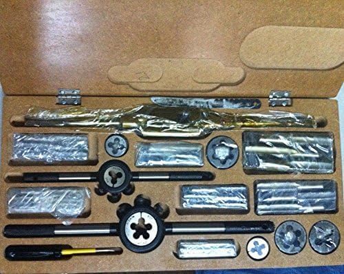 NEW BSW TAP DIE SET 1/4" - 3/4" BOXED 32 PCS SET - BSA NORTON TRIUMPH AJS ARIEL