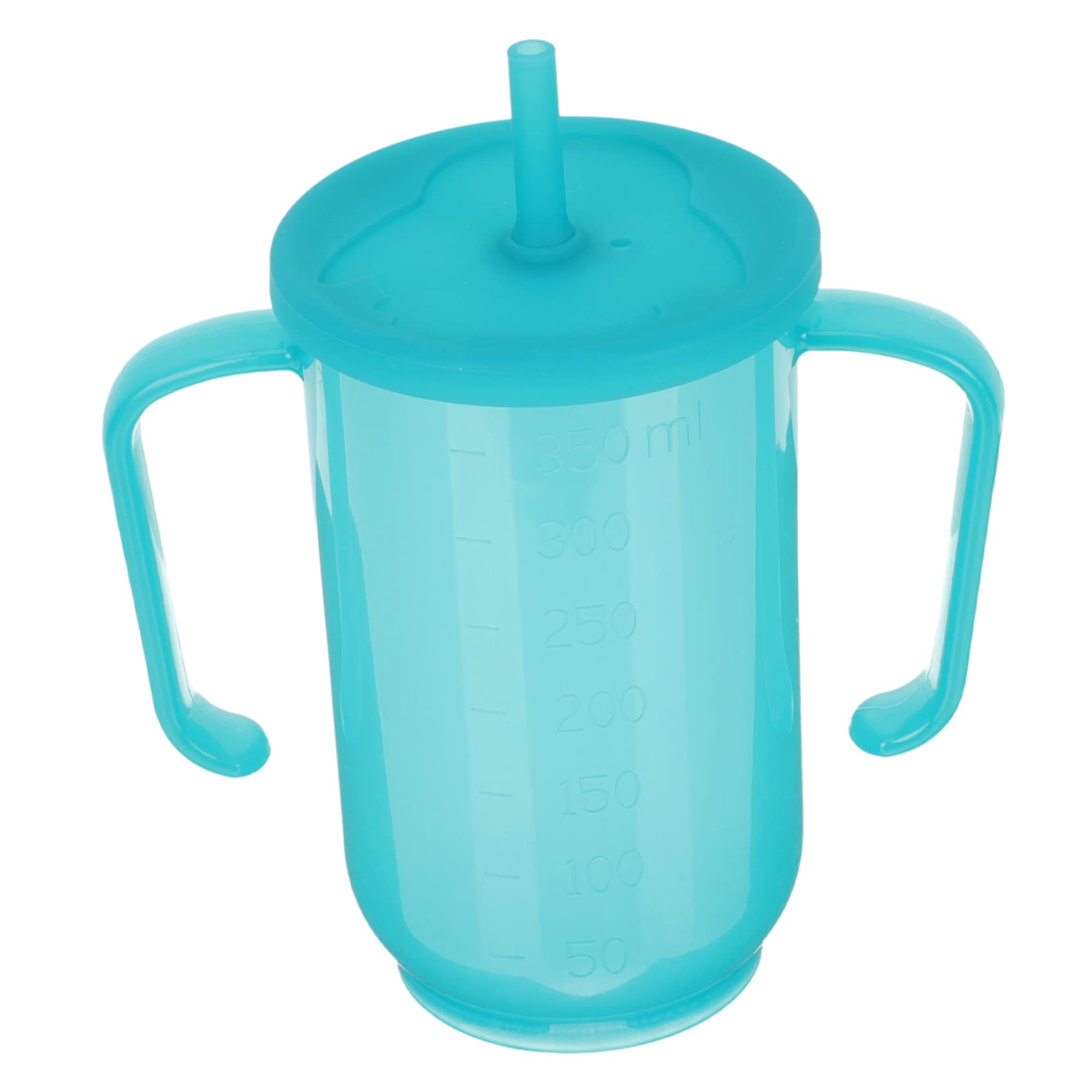 Beavorty 3 Piezas Taza de Alimentación para Pacientes Discapacitados y Ancianos con Pajita Diseño Antiderrame para Maternidad y Convalecencia Fabricada Durable y Práctico