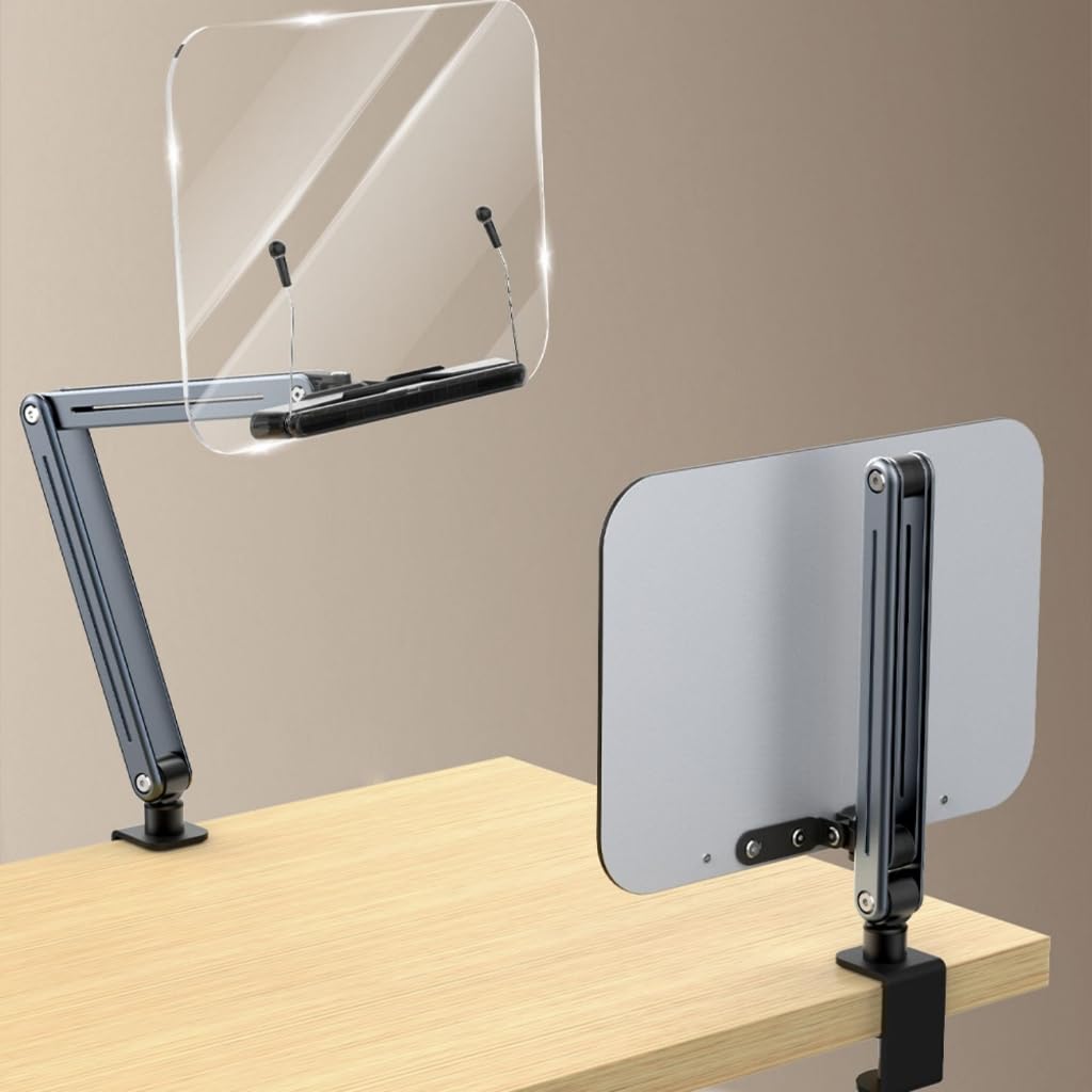 Soporte de brazo ajustable para laptop, soporte de escritorio para tablet