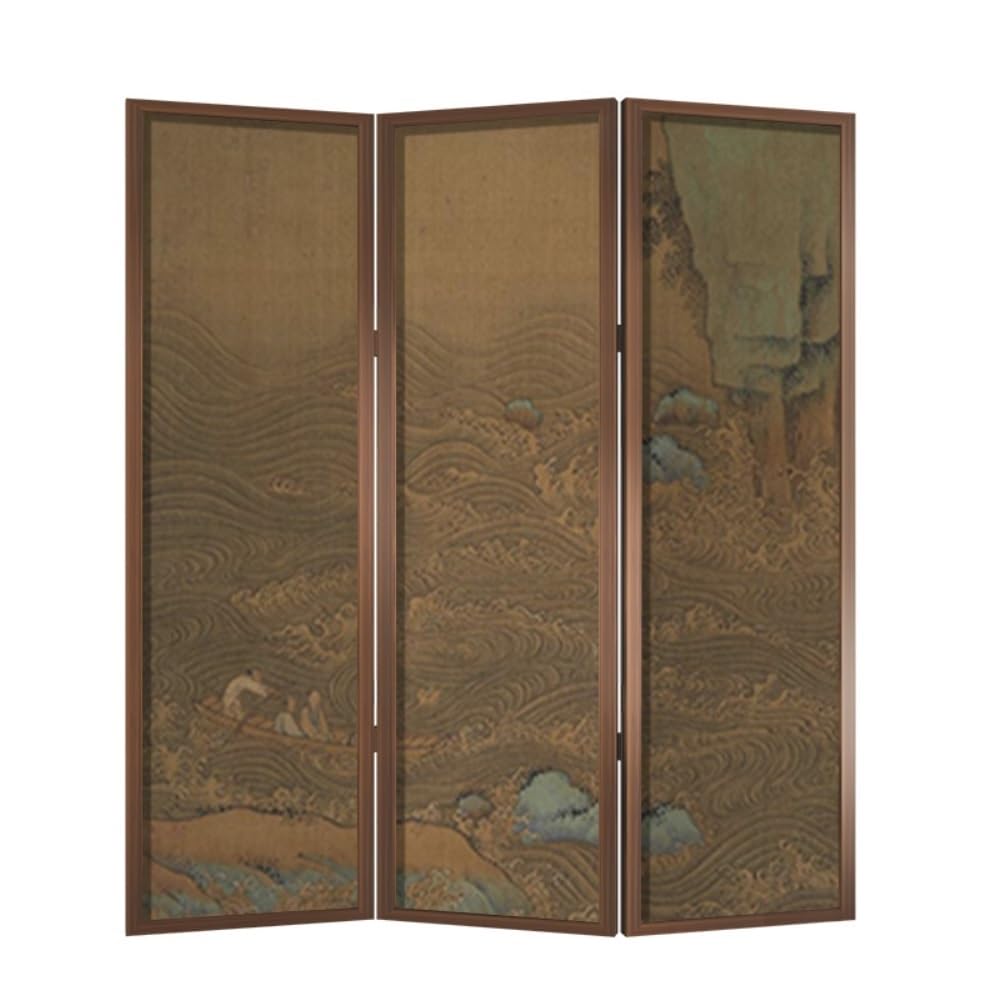 Privacy Screen Home Screen Partition Living Room Porch Entrance Screen Office Tea Room Decoration Background Wall Folding Screen Room Divider