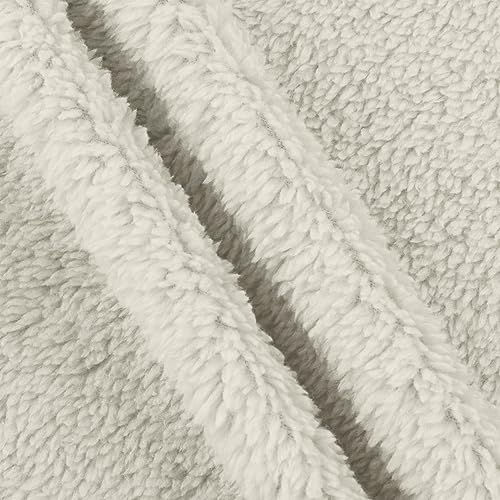 Sherpa Jacket Women Oversized Full Zip Fleece Hoodie Soft Plush Open Front Cardigan Coats Winter Sweater with Pockets4