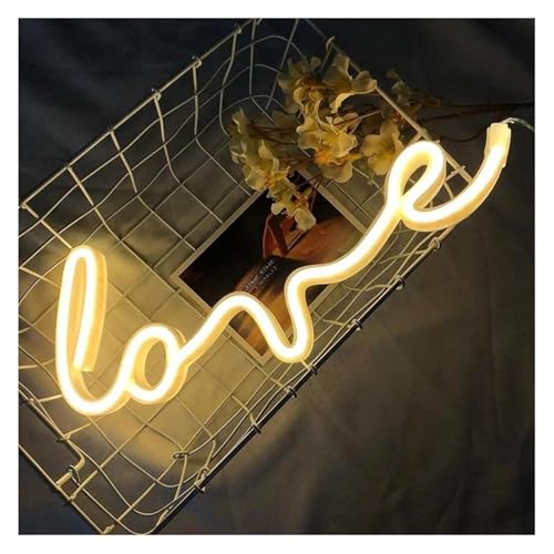 Lampe veilleuse en forme d'amour Neon7 cadeau idéal anniversaire et mariage