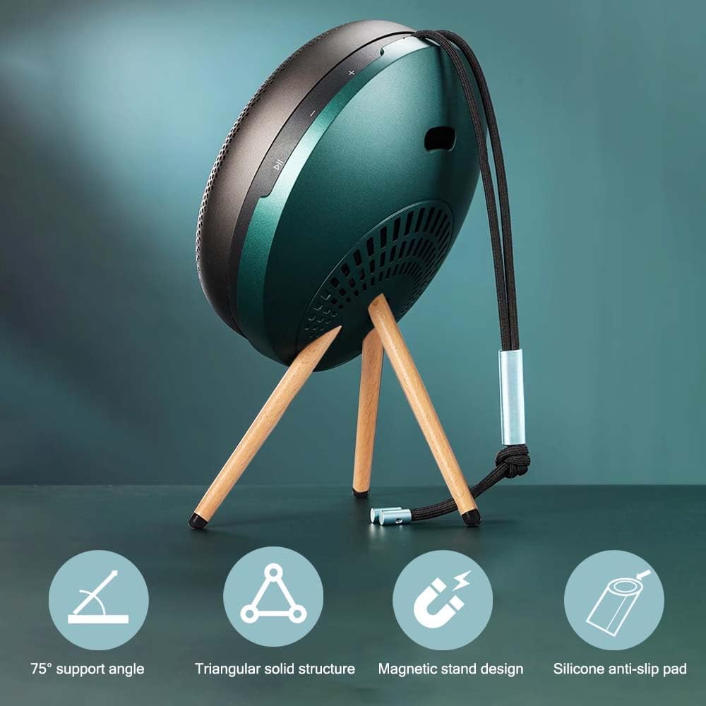 Upgraded Wood Stand for Bang & Olufsen Beoplay A1 2nd Gen/Beosound A1 Wireless Bluetooth Speaker, Desktop Kickstand Holder(Green Beech)