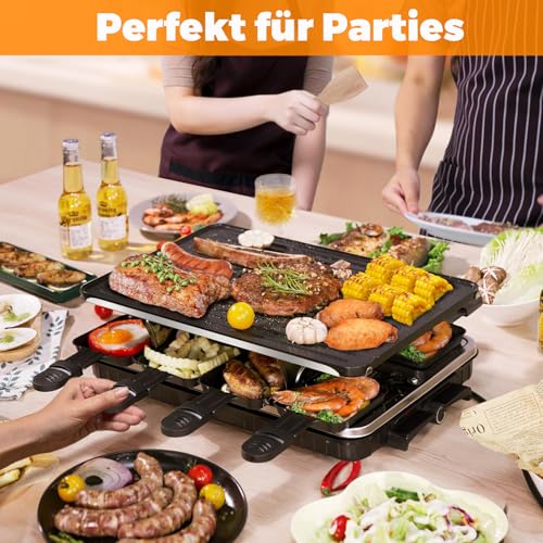 LeuKoles Pack of 4 Raclette Grill Pans, Non-Stick Coating Mini Cheese Pans, Additional Raclette Harnesses for Raclette Grill (Pack of 4) - Image 5