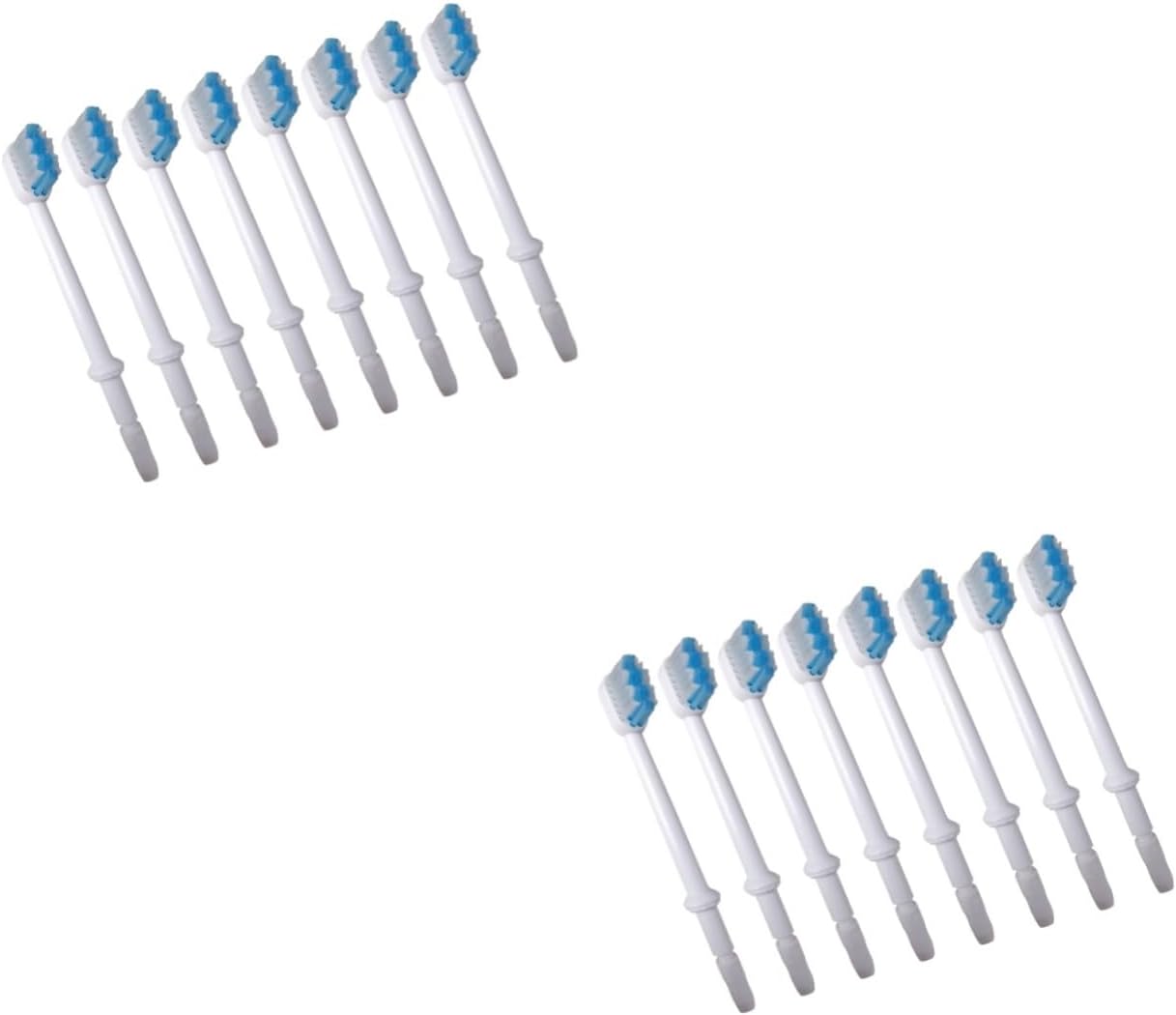 16pcs Replacement Brush for Water Toothpick Professional Oral Accessories Compatible Oral Irrigators Material for Cleaning Distribution