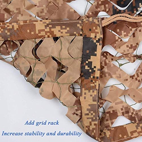 Tarnnetz Sonnenschutz, Camouflage Net - Camo Netting Truck Oxford Fabric Woodlands Camo Netting Abdeckung Blind Watching… – Bild 4