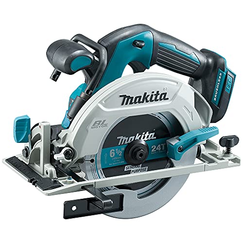 Makita DHS680Z Kreissäge, bürstenlos, 18 V, 165 mm, MakPac + 1 x Schiene + Adapter – Bild 4