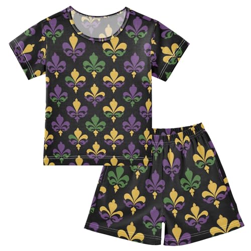 Brazil Mardi Gras Carnival Party Pajama Set Pajamas Sleepwear Nightwear Loungewear Clothes Set B04036323