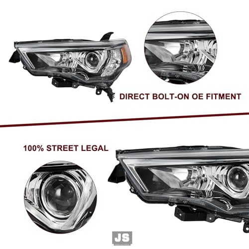 Image of JSBOYAT Headlight and Tail Light Assembly Fit for 2014-2020 Toyota 4Runner