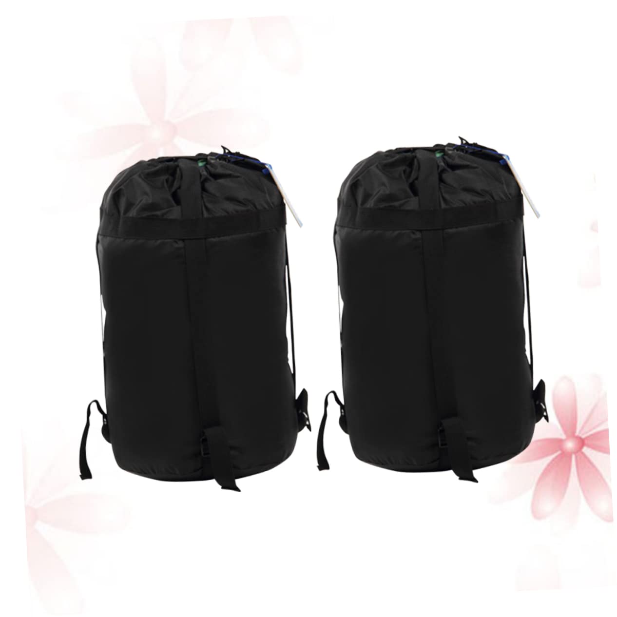 Yardwe 2piezas Bolsas De Compresión para Edredones y Sacos De Dormir para Camping Senderismo y Almacenamiento Al Aire