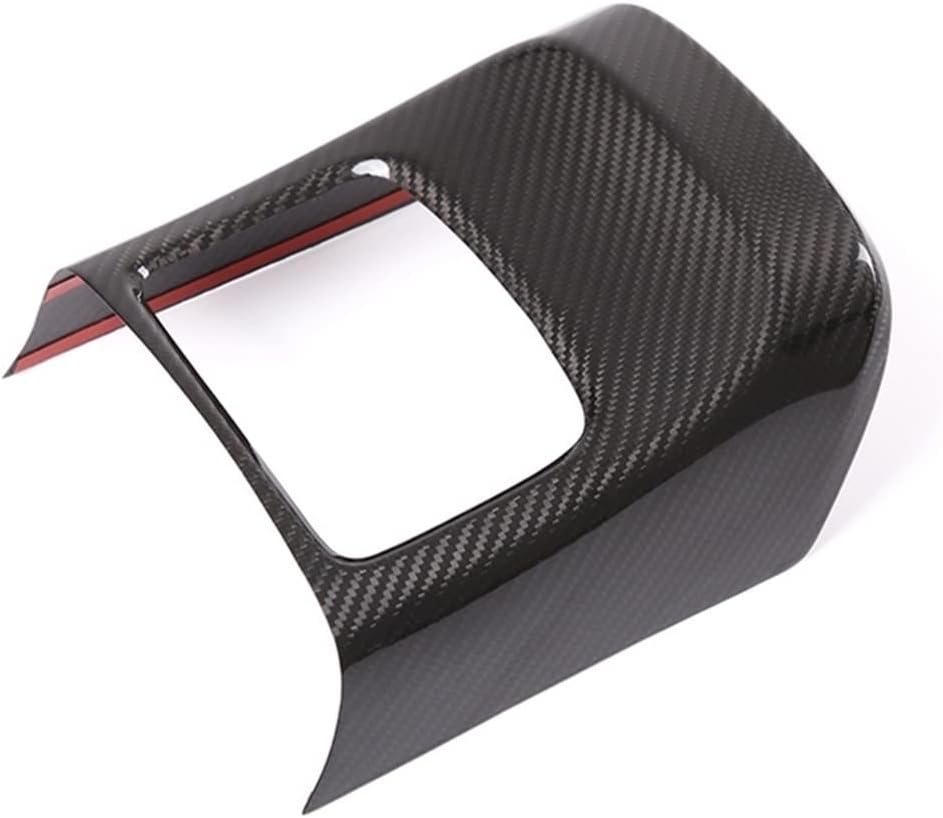 Car Carbon Fiber Center Console Rear Storage Box Panel Cover Trim StickersCompatible For Toyota Supra 2019 2020 2021 2022