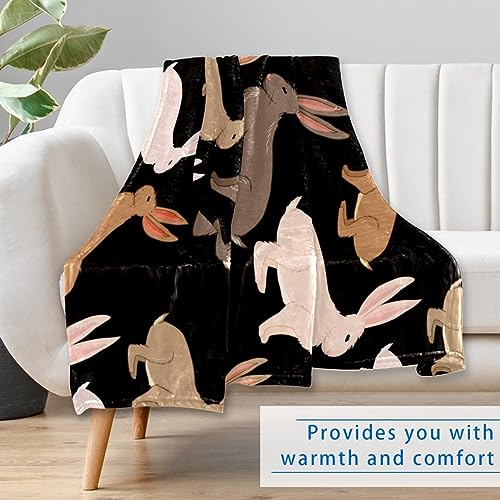 Plaid lapin pour canapé poussiéreux protection lit confortable