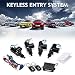 KKmoon Sistema de Cierre Centralizado Universal Coche, 12 V Sistema de Entrada...