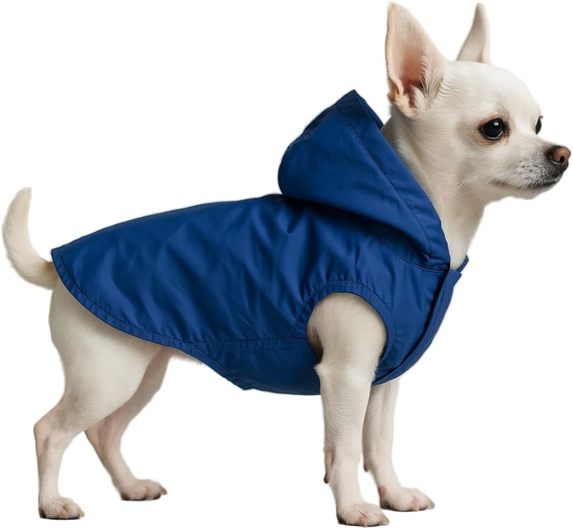İçi Polarlı Lacivert Köpek ve Kedi Yeleği & Ceketi XL