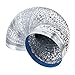 Rongm Tubos de ventilación del secador, Buen Sellado, Resistencia a Altas temperaturas, Tubos de ventilación de Aluminio;